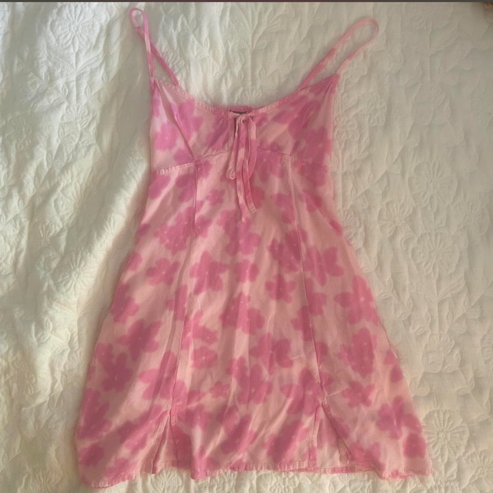 Wild Fable Pink Floral Mini Dress Size XS